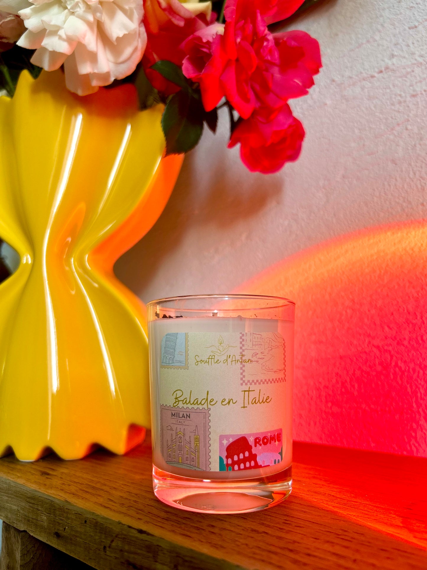 Bougie « balade en Italie »