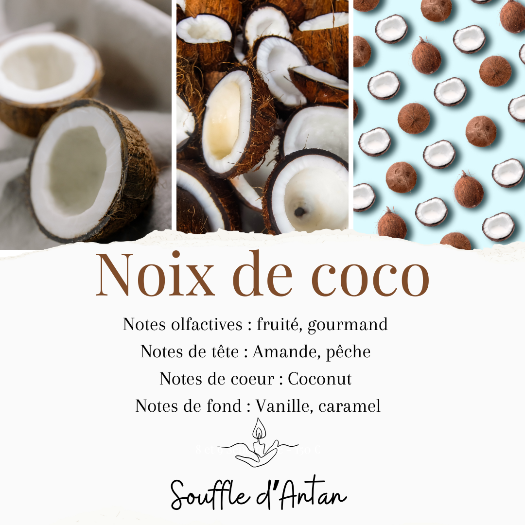 Bougie noix de coco 150g