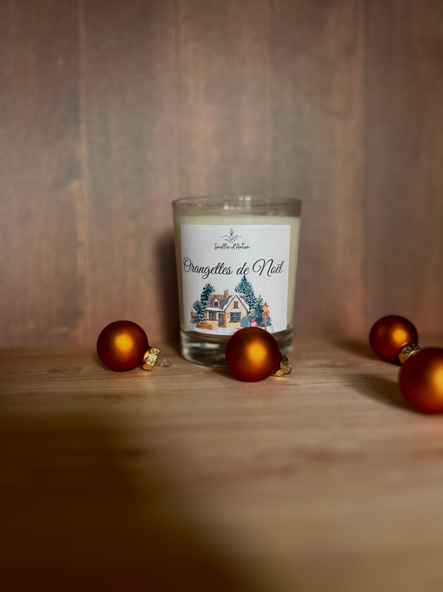 Bougie - Orangettes de Noël - 150g