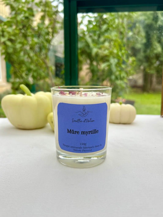 Bougie mûre myrtille 150g