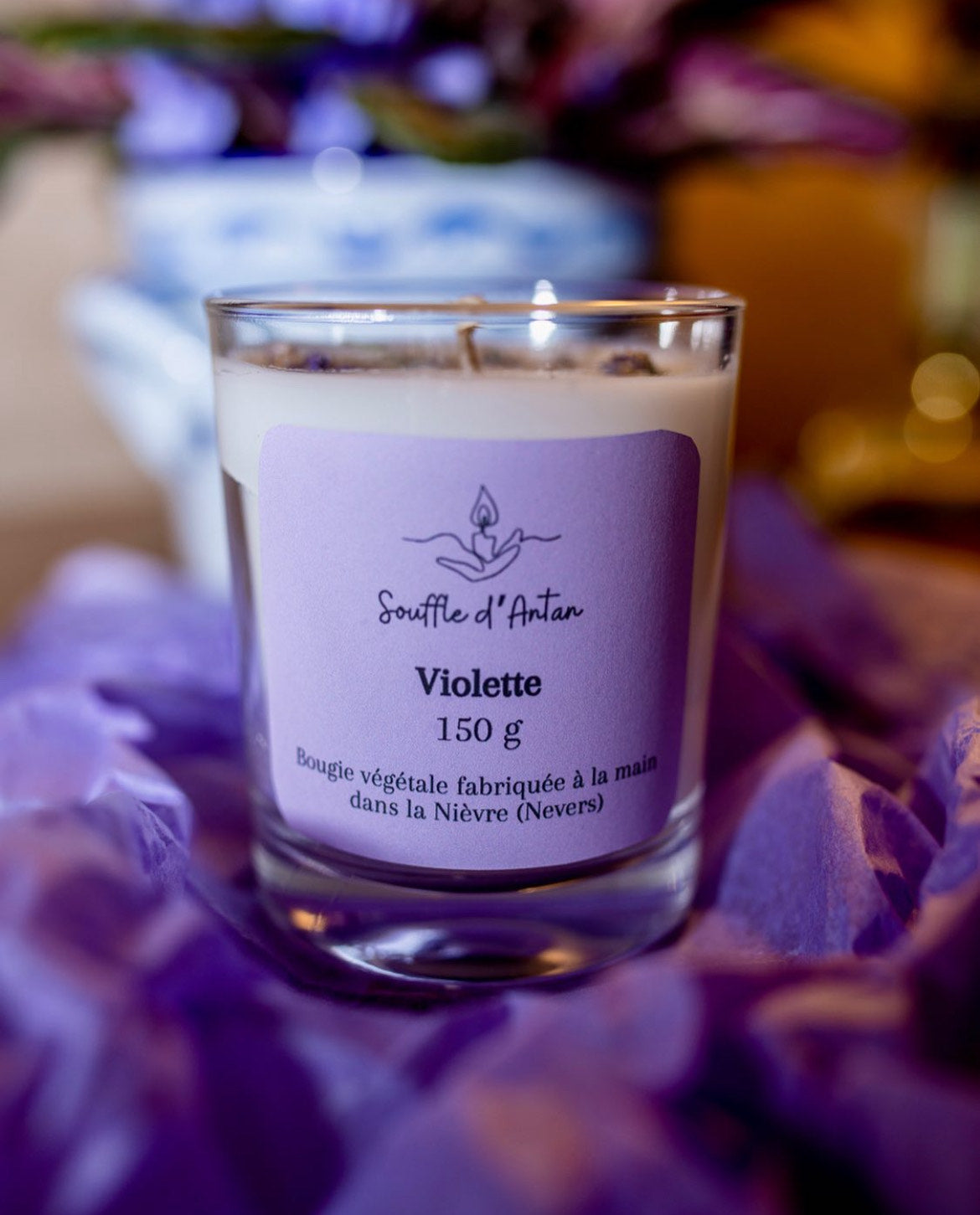 Bougie Violette 150g