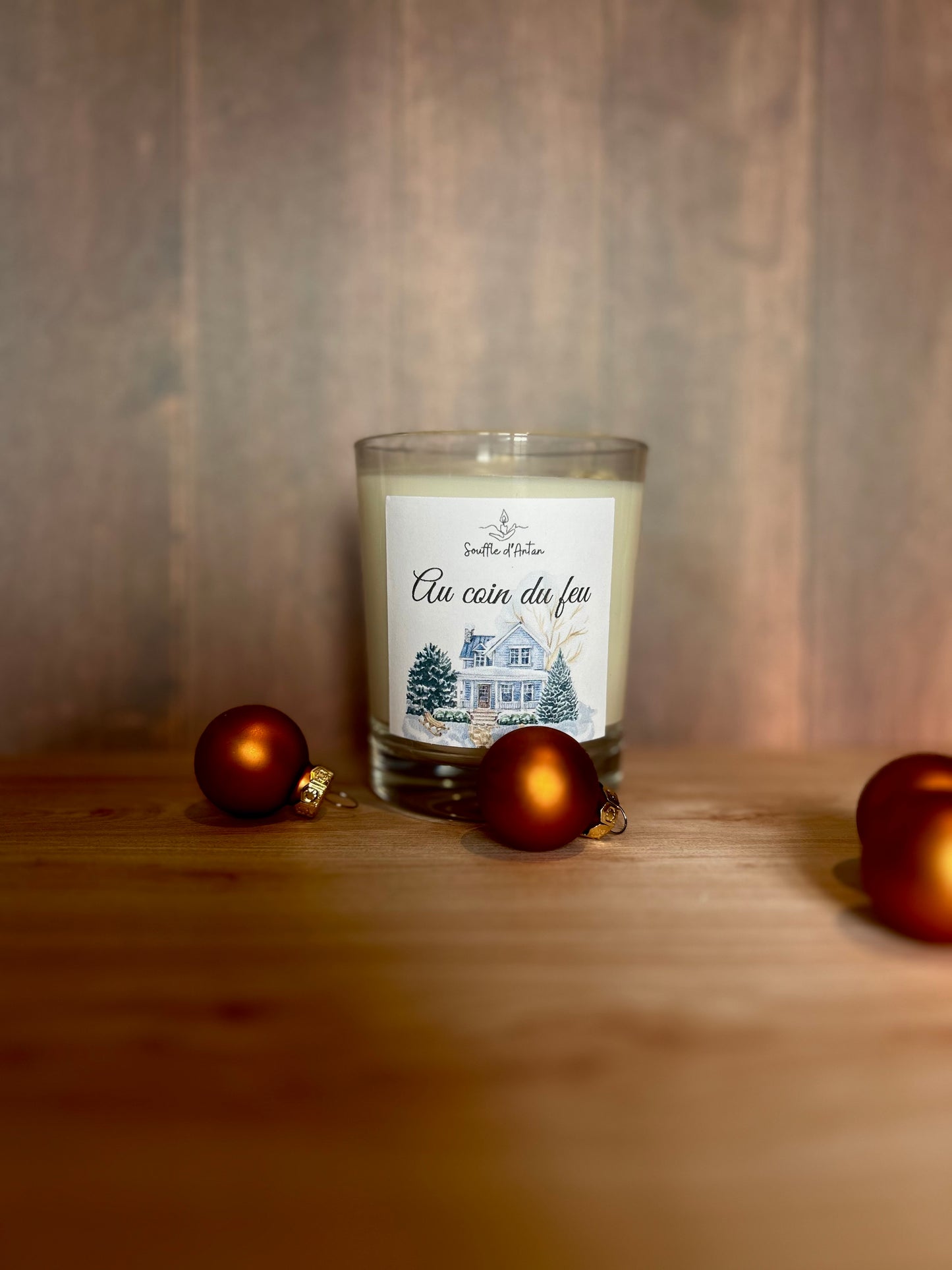 Bougie - Au coin du feu - 150g