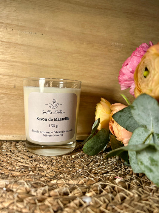 Bougie savon de Marseille 150g