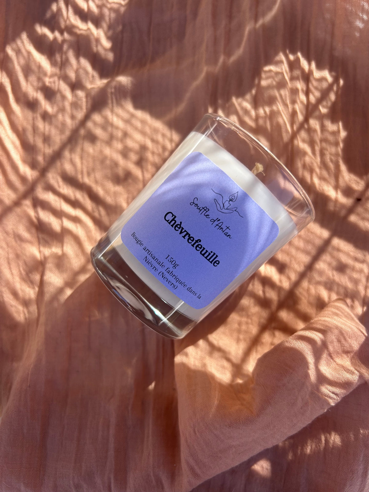 Bougie chèvrefeuille 150g