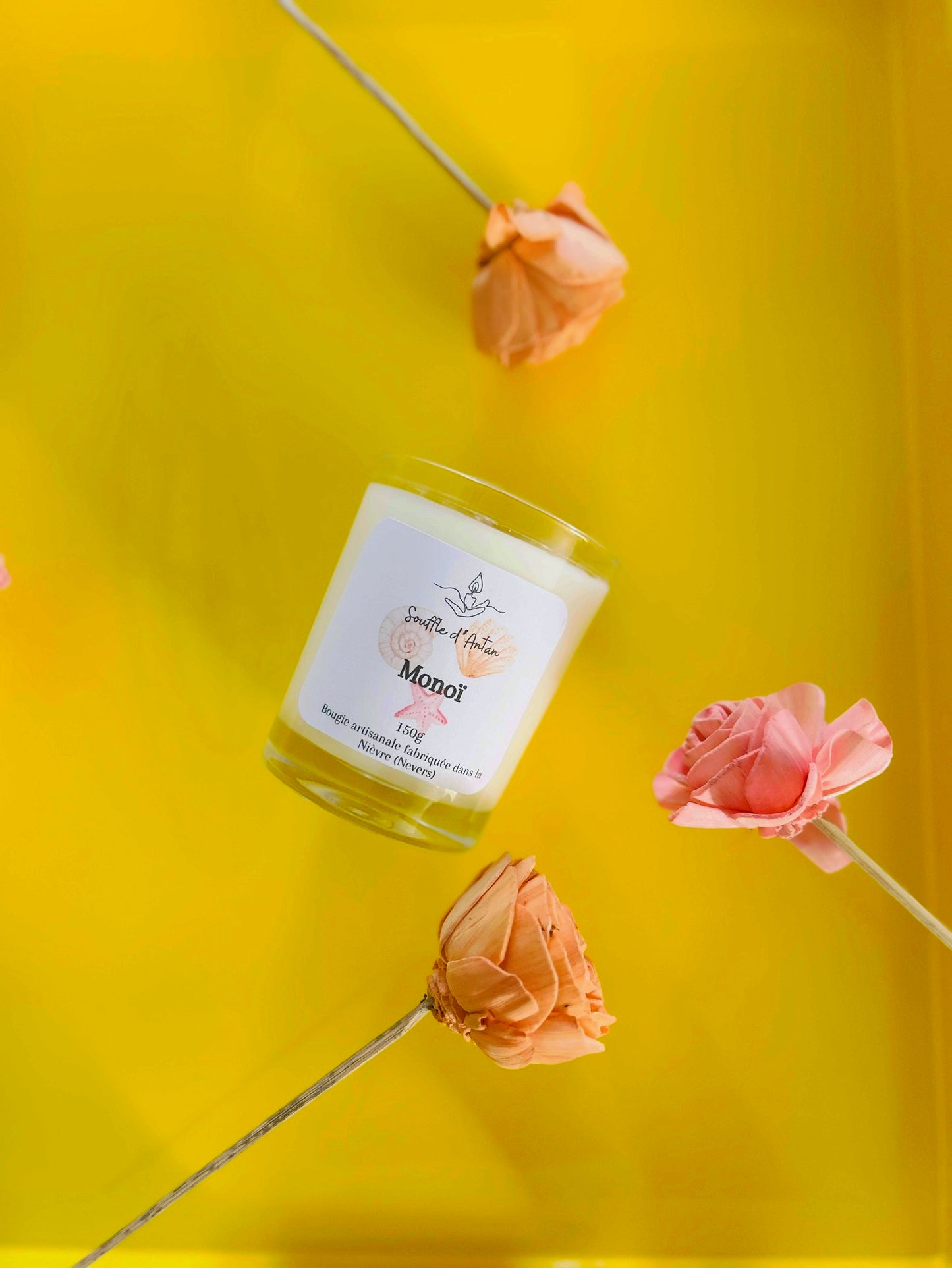 Bougie monoï 150g