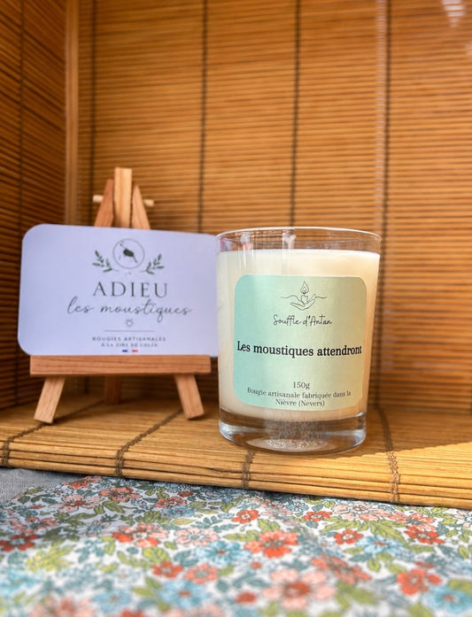 Bougie citronnelle géranium 150g