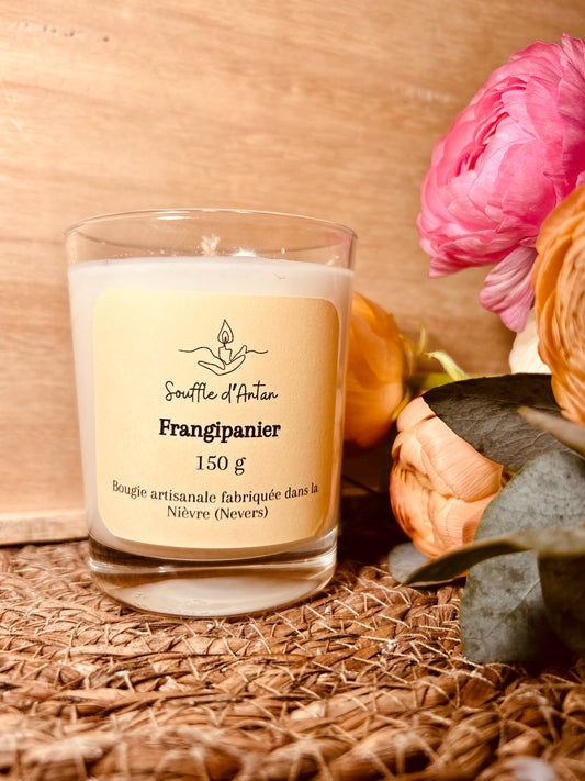 Bougie frangipanier 150g