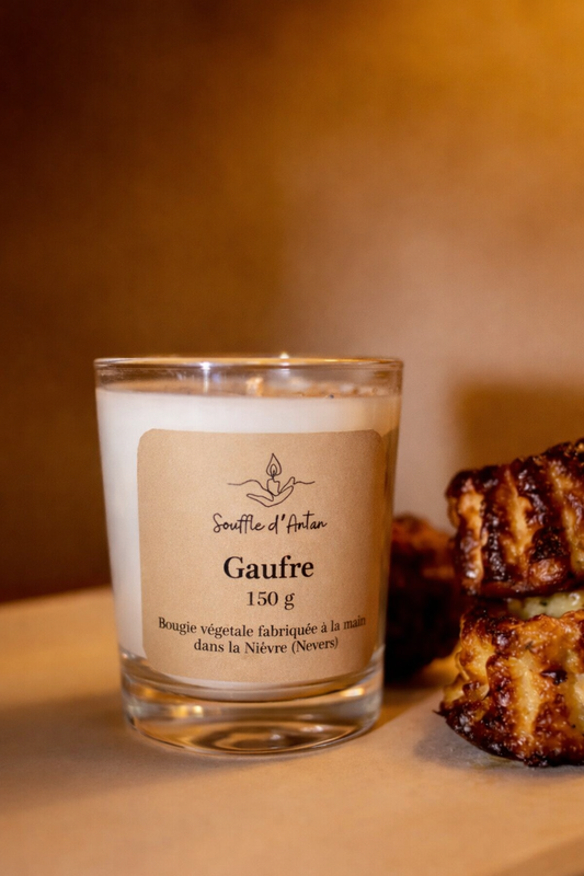 Bougie gaufre
