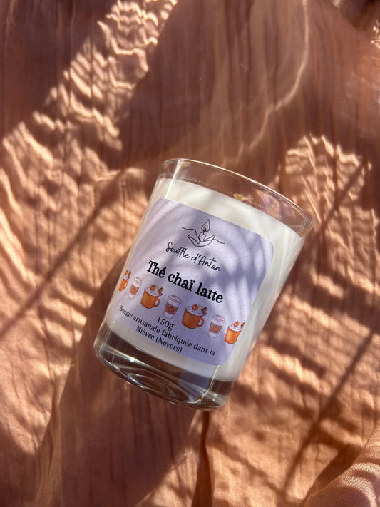 Bougie thé chaï latte 150g