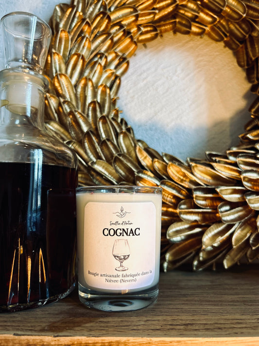 Bougie cognac 150g