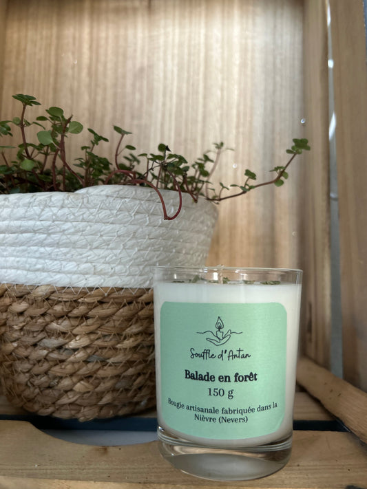 Bougie balade en forêt 150g