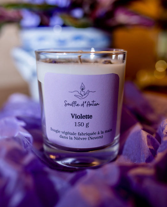 Bougie Violette 150g